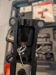 Nice RIDGID RP 210 Press Tool Kit for PEX with 2 Batteries ,Charger, 1/2 Clamps