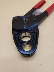 Combo Angle Head Pex Pipe Plumbing Crimping Tool for Copper Crimp F1807