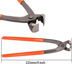 9 inch Ear Clamps Pliers Pinch Clamp Plier Single Ear hose Clamp Pincer Tool Cri
