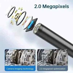 Pipe Inspection Camera Endoscope Video Sewer Drain Cleaner Waterproof Snake USB