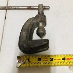 Vintage Owatonna Tool Company Heavy FLARING TOOL Missing A Piece From The Set.