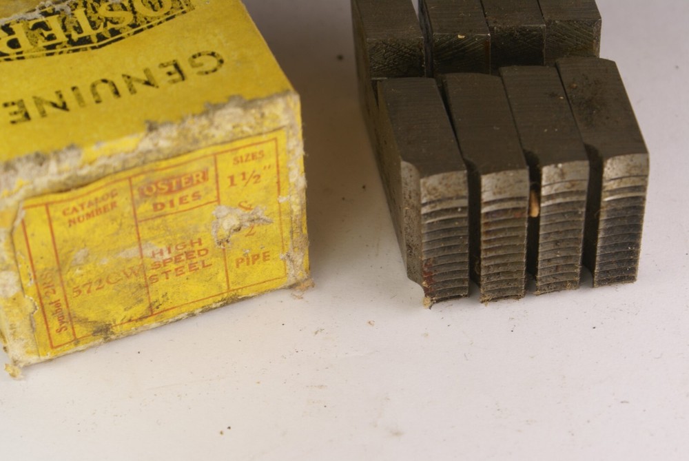 NOS OSTER 572CW SERIES 1 1/2 & 2&Prime; PIPE DIES