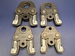 LOT OF 4 Ridgid ProPress Jaws ( 1/2&Prime; 1&Prime; 1-1/4&Prime; 1-1/2&Prime; ) Total 4 Pro Tool Jaws