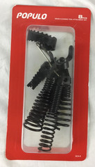 POPULO 8-Piece Drain Snake Drill Attachments for Populo Drain Cleaners &ndash; READ