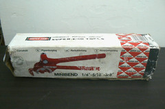 SUPER EGO MINIBEND Bender Tool 180 Degree Tube Bender For 1/4 3/8 5/16 Inch Box
