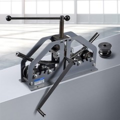 Uimoso Tube Roller Bender Max 1-1/2&Prime; Manual Tube Pipe Roller Bender with 6 Dies