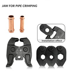 For Milwaukee M12 Universal Copper Pipe Press Jaw for US Standard 1/2&rdquo;&ndash;1&rdquo; Jaws