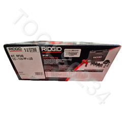 Ridgid 57398 RP240 Pro Press Kit 1/2 &ndash; 1-1/4 w/ Heads Batteries Charger Case