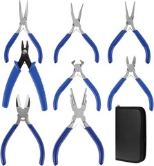8-Piece Jewelry Making Pliers Tools Set with Storage Bag, for Jewelry Crafting,