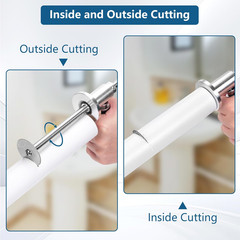 Inside Pipe Cutter for Pvc Pipe with Handle and Diamond Grit Cutting Wheel, P&hellip;