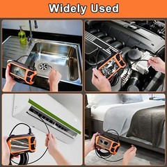 1080P Pipe Inspection Camera Endoscope Video Sewer Drain Cleaner Waterproof USB
