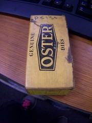 👀4) OSTER 2RS HIGH SPEED PIPE DIES 1&Prime; & 1-1/4&Prime; 2RS 572CW BOX OF 4