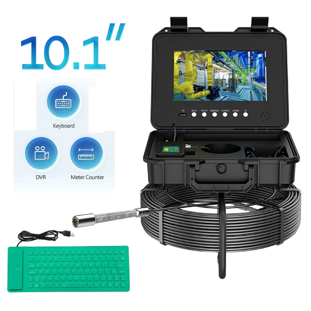 265 Feet 5mm Sewer Camera 10.1 Inch