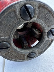 Ridgid 00-R Pipe Threader Die Head Ratchet & Handle And 1/2&rdquo; Die