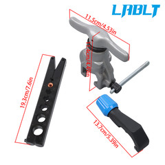 LABLT Eccentric Flaring Tools Set & 45&deg; Tube Cutter Kit for 7 Dies 3/16&Prime;-3/4&Prime;
