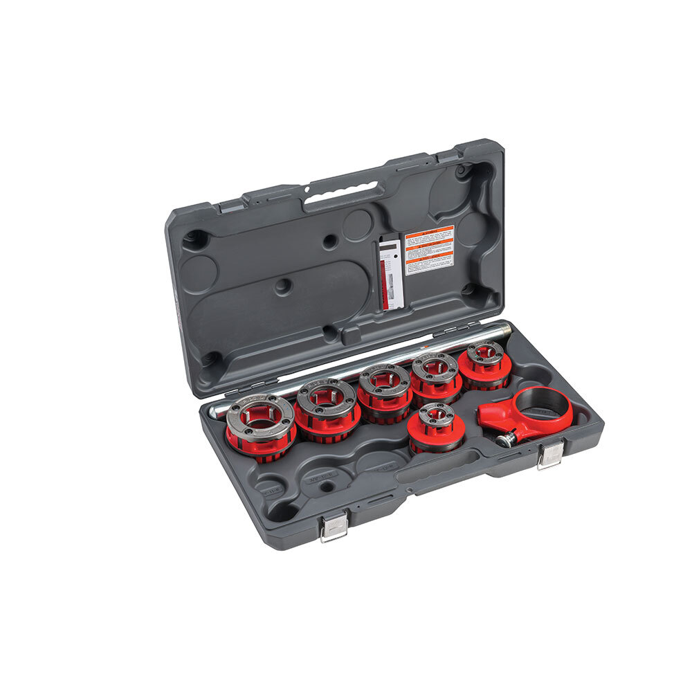RIDGID 36475 12-R 1/2&Prime; &ndash; 2&Prime; NPT Exposed Ratchet Threader Set
