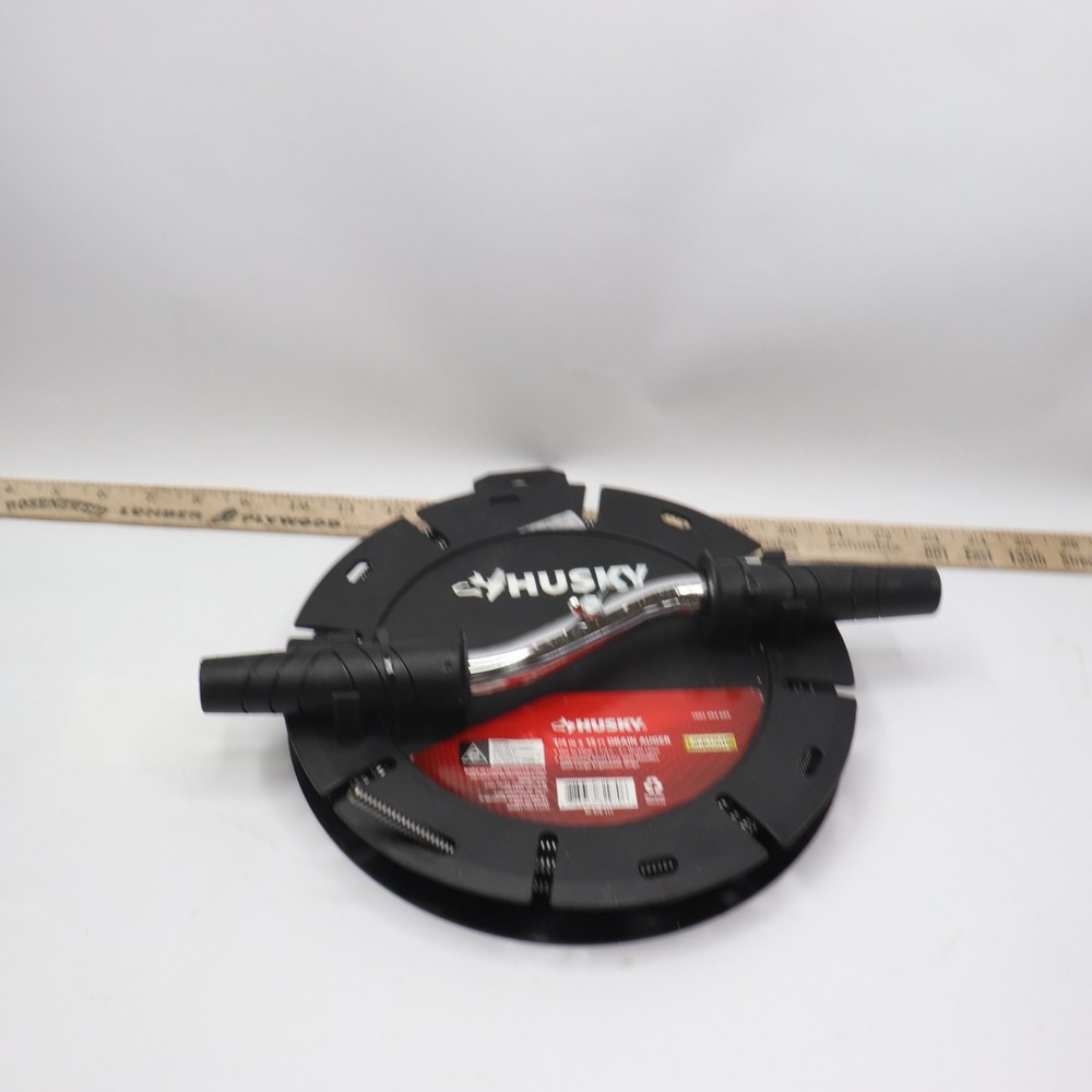 Husky Drain Openers Plumbing Snakes & Auger 1/4&Prime; x 15&prime; 1002494605