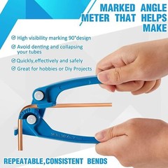 3 in 1 Copper Bender 1/8&Prime; 3/16&Prime; 1/4&Prime; 90 Degress Straight Angle Plumbing Tools