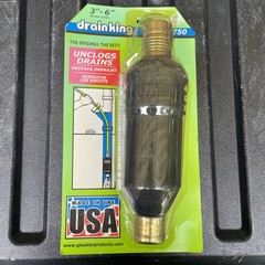 GT Water Products 750 3 to 6 Dia. in. Cup Drain Unclogger 11 L in.