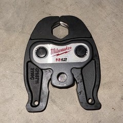 NEW Milwaukee M12 FORCE LOGIC 3/4 in CTS-V Copper Press Tool Jaw 49-16-2451