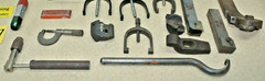 20 pcs. Vacu Vise, Sm Micrometer, Transfer punch set, Clamps Machine Shop Tools