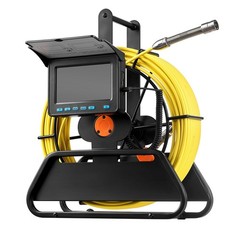98 ft Sewer Inspection Camera with 4.3&Prime; Screen, IP68 Waterproof, 6 LEDs, 4500mAh
