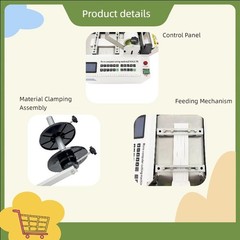 110V HZX-100 Tube Cutting Machine Microcomputer Automatic Pipe Cutter