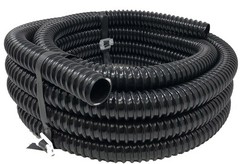 Sealproof 1&Prime; Dia. Corrugated Pond Tubing 1-Inch ID, 20 FT Length, Black PVC K&hellip;