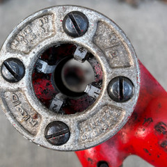 Ridgid 111-R & 00-R Ratcheting Die Heads W/ Dies 1 1/4&Prime; & 1/2&Prime; + 22&Prime; Handles