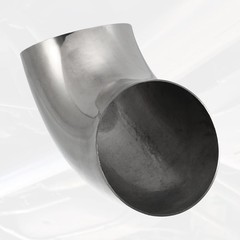 X AUTOHAUX 1pcs OD 4.5 Inch 90 Degree 1.5mm Thickness Mandrel Bend Elbow SS304