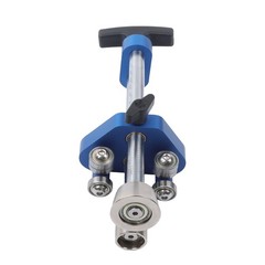 5 Inch 1 Station Sheet Metal Roller and Bending Tool 0-100&deg; Bending Range Blue