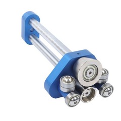 5 Inch 1 Station Sheet Metal Roller and Bending Tool 0-100&deg; Bending Range Blue