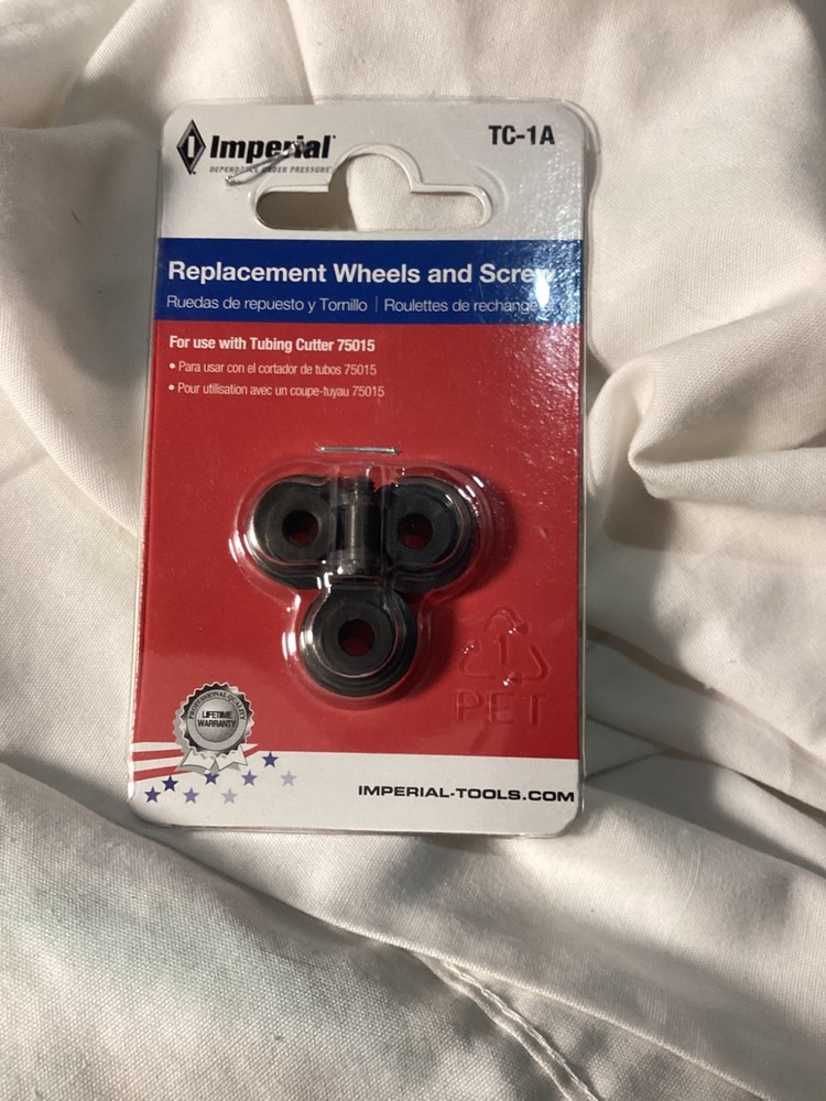 Imperial Tool TC-1A Replacement Cutter Wheels (3) for Imperial Tube Cutters