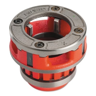 Manual Threading/Pipe and Bolt Die Head Complete w/Dies, 2 in-11-1/2 NPT, 12-R,