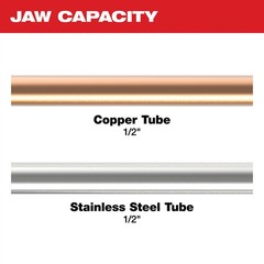 Milwaukee Tool 49-16-2650 1/2&Prime; Cts-V Press Jaw For M18 Force Logic Press Tools