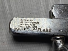 195-FC Imperial Eastman 45 Degree Flaring Tool Kit USA VTG