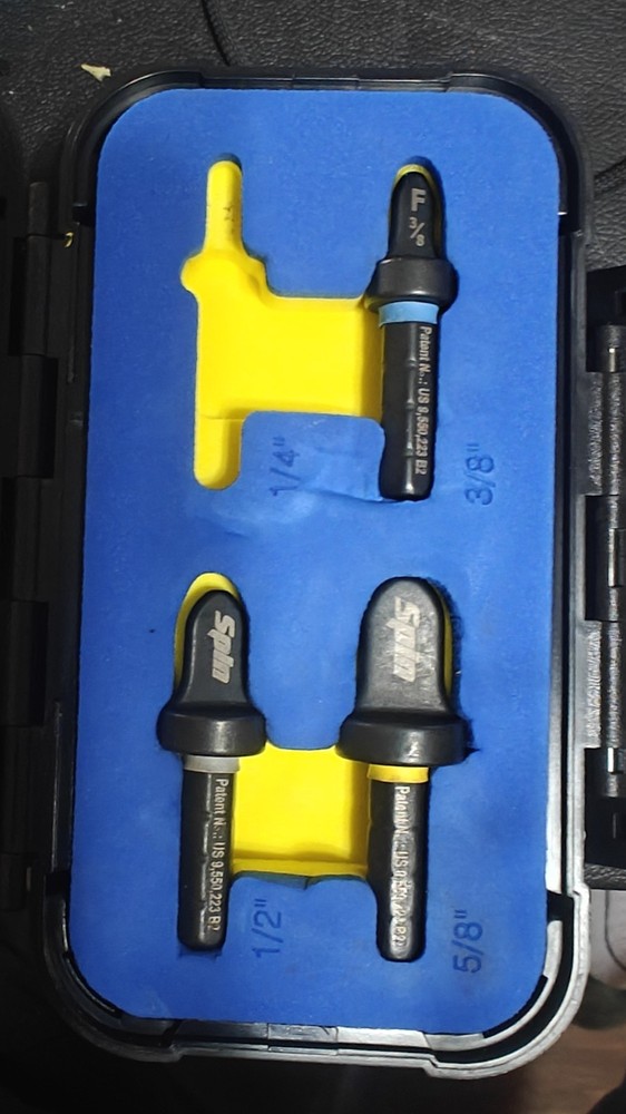 SPIN F4000 Flaring Drill Bit Set 3/8 1/2 5/8 Missing 1/4&Prime; HVAC Tool