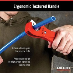 23488 Model PC-1250 Single Stroke Plastic Pipe and Tubing Cutter, 1/8-inch to&hellip;