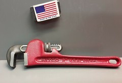 Ridgid RITCO 8&Prime; Pipe Wrench 1150 (23392) I-Beam Handle New Old Stock USA