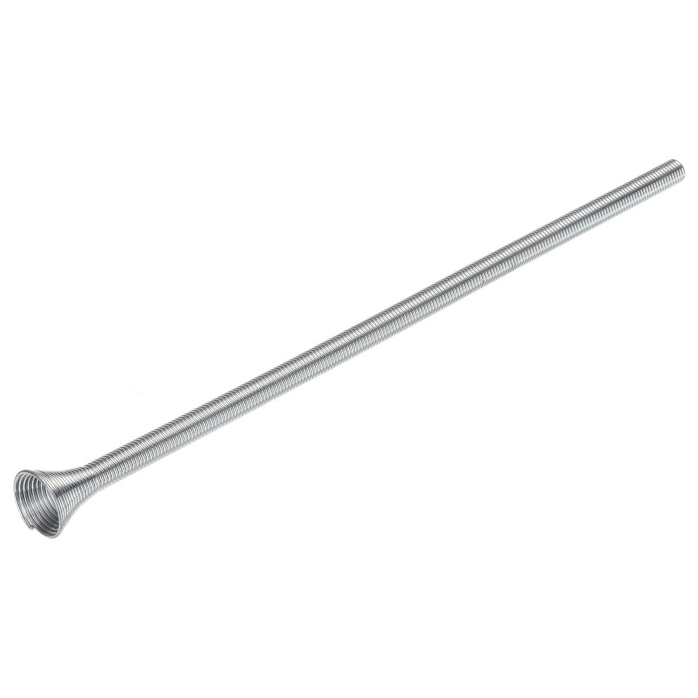 Spring Tube Bender Steel 300mm/11.81 Inch Long for 6mm 0.24 Inch Copper Pipe