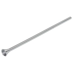 Spring Tube Bender Steel 300mm/11.81 Inch Long for 6mm 0.24 Inch Copper Pipe
