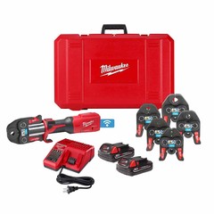 Milwaukee 2922-22 M18&trade; FORCE LOGIC&trade; Press Tool w/ ONE-KEY&trade; w/ 1/2&Prime;-2&Prime; CTS Jaws