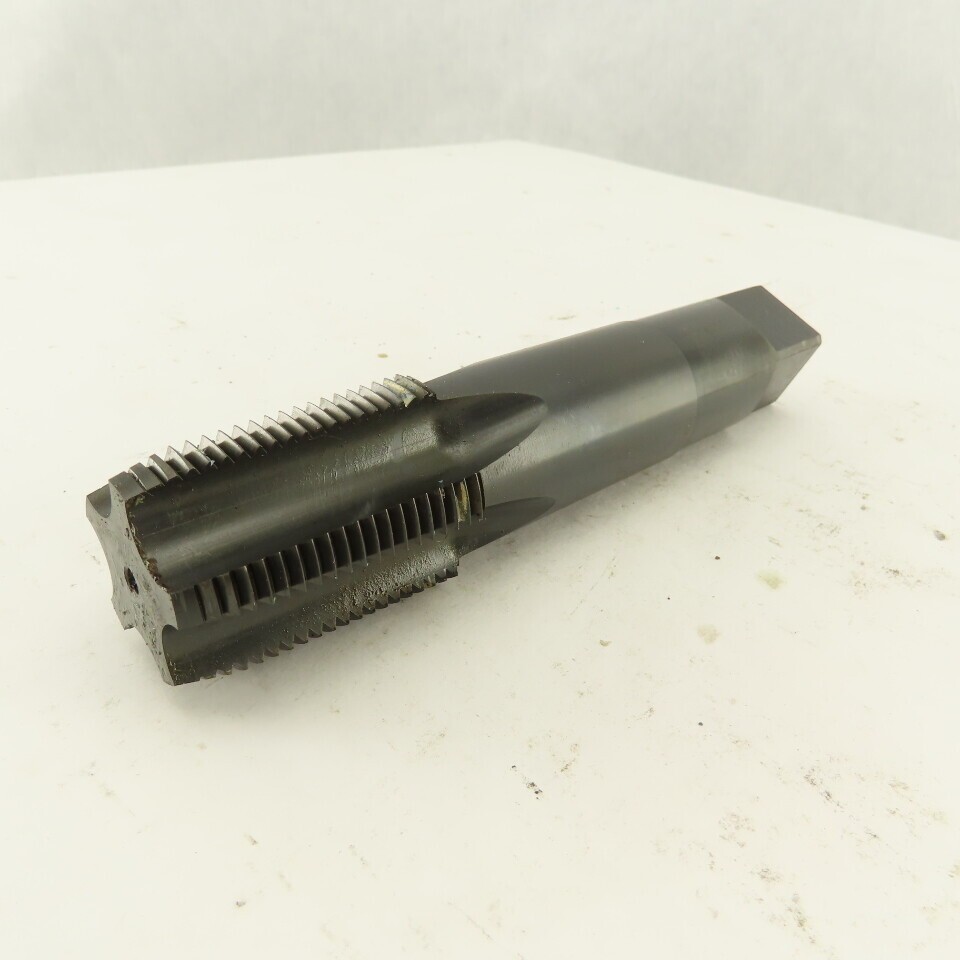 Besly 1&Prime;-11 NPTF Bottom Plug Tap Straight 5 Flute 6&Prime; OAL