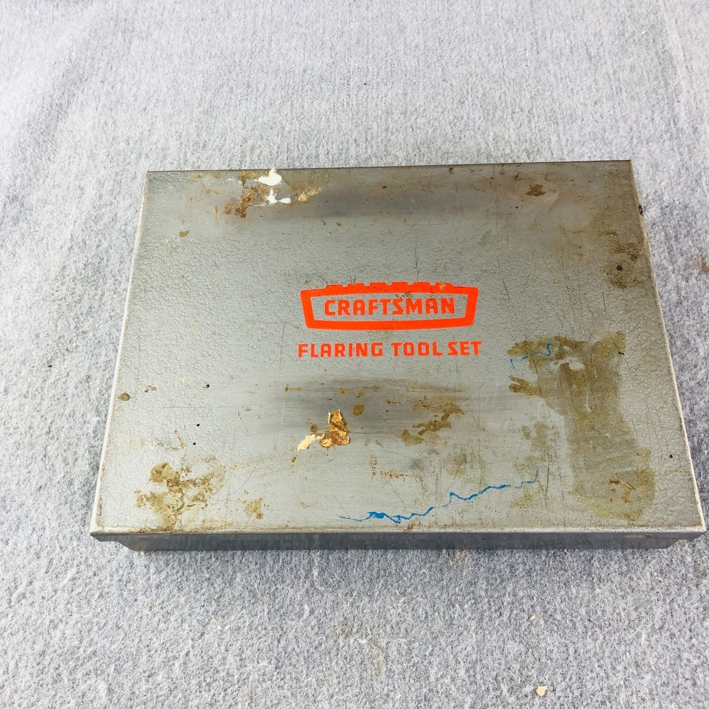 Vintage Craftsman C-Type Tubing Flaring Tool Set w/ Benders & Case