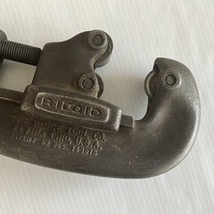 Vintage Rigid No. 2 Heavy Duty No. 1 & 2 Pipe Cutter Tool 1/8&Prime; To 2&Prime; USA 🇺🇸