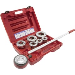 Reed Tool NPT Enclosed Drophead Ratchet Pipe Threader Set 1/2&Prime; to 2&Prime;