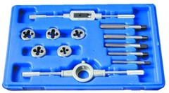 12 PCS. HIGH SPEED PIPE TAPS AND ROUND DIE SETS FRACTIONAL ITEM NUMBER 777H12