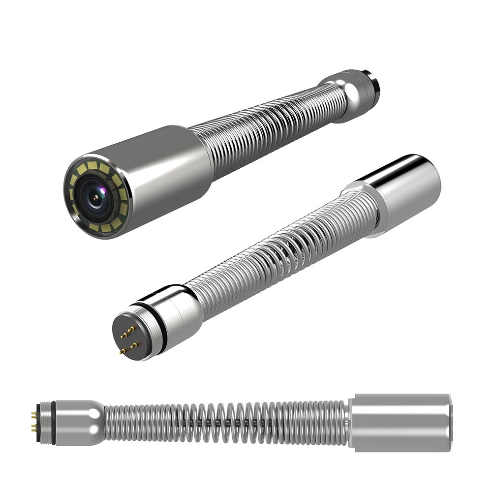 ESANHAO Sewer Pipe Inspection Camera Probes 23mm Built-in Self-leveling & 512hz