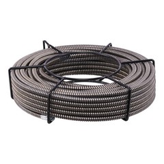 Uimoso 75Ft 1/2In Drain Cleaning Cable for Sewer and Pipe Maintenance