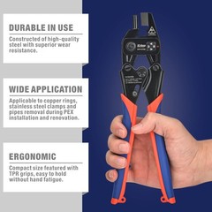 iCrimp Combo PEX Crimping Tool for 1/2 and 3/4-inch meets ASTM F1807